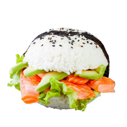 Menu Sushi Burger Poulet pané